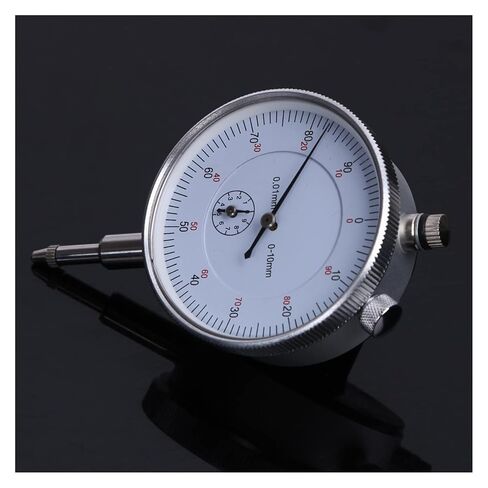 Dial Indicator, Dial Indicator 0-10mm Meter Precise Micrometer 0.01mm Resolution Hour Type Indicator Meter Gauge Measure Instrument in Kuwait