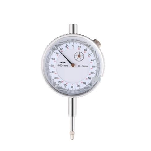Dial Indicator, 0.001mm Micron Dial Indicator 0-1mm 0-3mm 0-5mm Measuring Range Precision Shockproof Indicator Precision Dial Indicator Gauge(0-1mm 0.001mm) in Kuwait