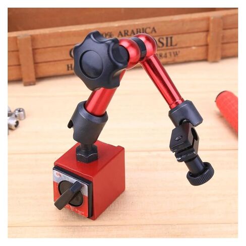 Dial Indicator, 0-0.8mm Universal Flexible Magnetic Metal Base Adjustable Bracket Frame Holder 40 * 29 * 35mm Magnetic Base Dial Test Indicator in Kuwait