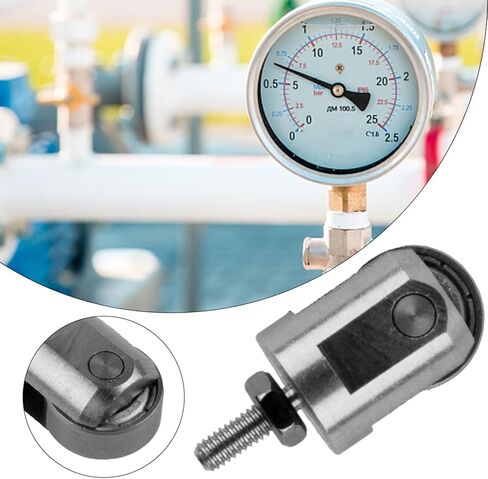 FABULETTA for DIAL Indicator Roller Tip Measuring Head for contact Point M2.5 Thread Stainless Steel Probe for Gauge Measurement Smooth Rotation Anti-Scratch Protection Industrial Metalworking in Saudi Arabia