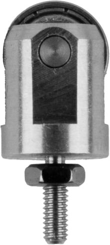 FABULETTA for DIAL Indicator Roller Tip Measuring Head for contact Point M2.5 Thread Stainless Steel Probe for Gauge Measurement Smooth Rotation Anti-Scratch Protection Industrial Metalworking in Saudi Arabia