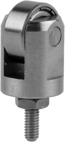 FABULETTA for DIAL Indicator Roller Tip Measuring Head for contact Point M2.5 Thread Stainless Steel Probe for Gauge Measurement Smooth Rotation Anti-Scratch Protection Industrial Metalworking in Saudi Arabia