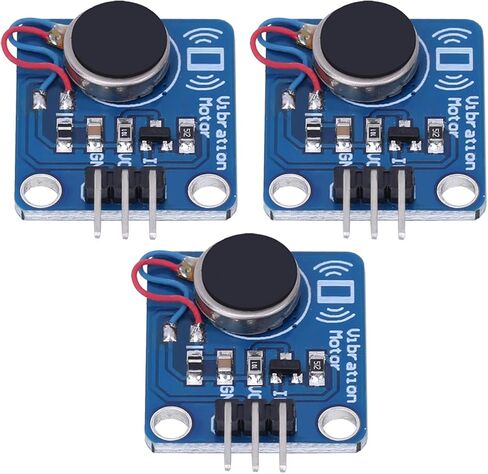 3PCS Vibration Motor Module, DC5V 9000RPM PWM Precise Control Vibrating Motor Switch Module for DIY Projects in Saudi Arabia