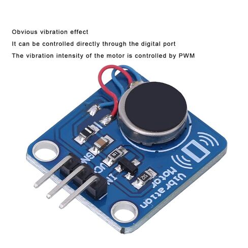 3PCS Vibration Motor Module, DC5V 9000RPM PWM Precise Control Vibrating Motor Switch Module for DIY Projects in Saudi Arabia
