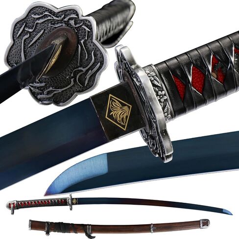Sekiro Shadows Die Twice Sword Cosplay Game Anime Katana Handmade Black Blade Japanese Samurai Sword Real 9260 Spring Steel Full Tang in Saudi Arabia