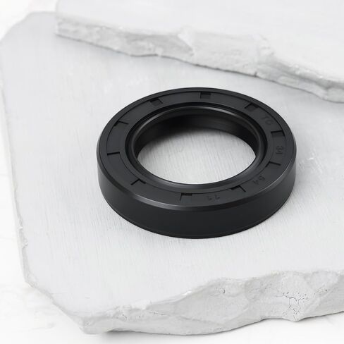 2 Pack Double Lip Oil Seal TC 34x54x11 mm Nitrile for Gearboxes Reducers Agricultural And Industrial Equipment Black in Saudi Arabia