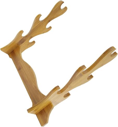 KALLORY Flute and Display Stand Holder, 5-tier Desktop Rack Storage Organizer for Musical Instruments and Collection in Saudi Arabia