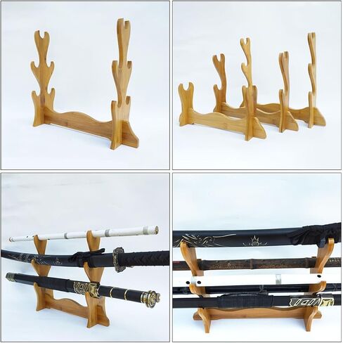 KALLORY Flute and Display Stand Holder, 5-tier Desktop Rack Storage Organizer for Musical Instruments and Collection in Saudi Arabia