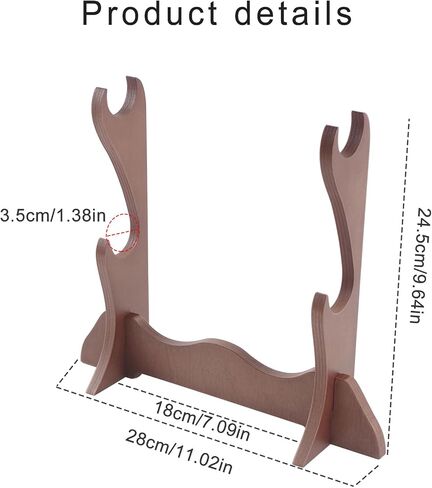 Flute Display Stand Holder Woodwind Instrument Show Monitors Wood in Saudi Arabia