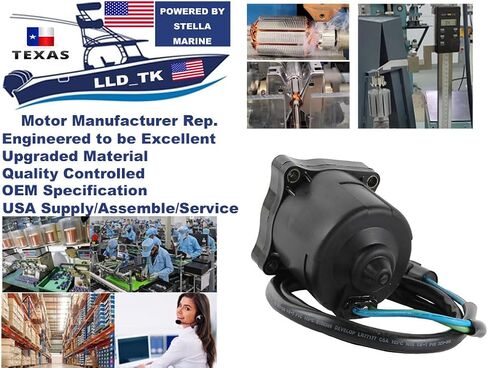Tilt Trim Motor for Honda Outboard 75-225HP | BF75 BF90 BF115 BF130 BF135 BF150 BF175 BF200 BF225 in Saudi Arabia