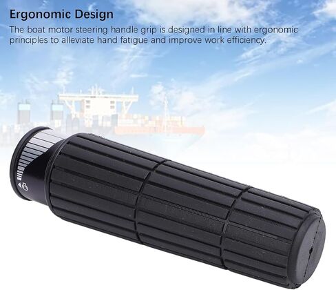 15 to 75 H1 0P Outboard Motor Boat Engine Steering Handle Grip with High Toughness Plastic Material, Reduce Hand Fatigue, Accurate Match for 6F6 42177 A0, 664-42119-00 OE in Saudi Arabia