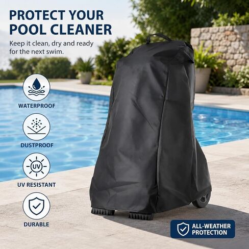 غطاء منظف حمام السباحة 420D، مكنسة حمام السباحة الروبوتية لـ Dolphin Zenit 20 2020-2025 2026، حافظة واقية من الغبار لروبوت التنظيف والتخزين الآلي والعلبة in Kuwait