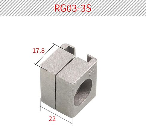 Rg03-3S Lock Rod Fixing Component Guide Stainless Steel Sleeve Industrial Accessory Positioning 1Pcs in Kuwait