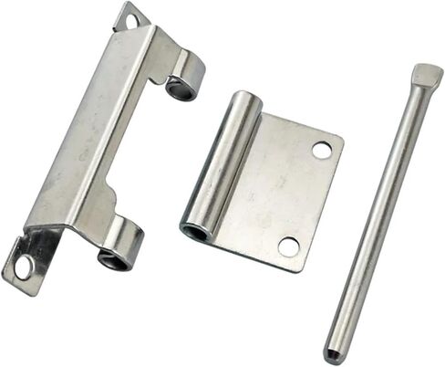 Stainless Steel Detachable Hinge Industrial Automation Machinery Equipment Right Angle Bending 1Pcs in Kuwait