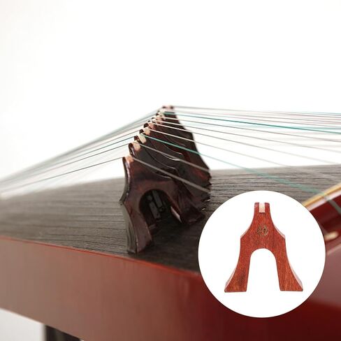 21 قطعة من جسور دعم Guzheng الخشبية من Cabilock مجموعة جسر Guzheng من خشب الورد الطبيعي صيانة الملحقات البديلة in Kuwait