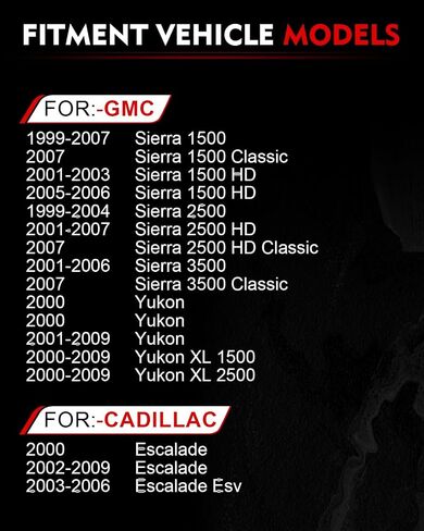 منظم نافذة الطاقة اليسرى الأمامي مع المحرك ل: -Chevy Silverado 1500 2500 3500 Tahoe ، لـ: -GMC Sierra 1500 2500 3500 Yukon 1999-2009 ، لـ: -Cadillac Escalade 02-09 ، موصل 2 Pins ، 15077853 in Kuwait