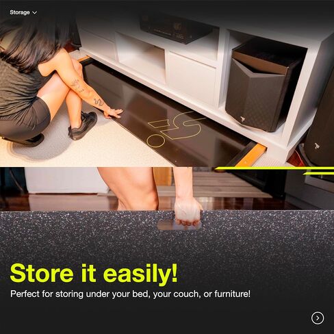 Slyfit Slide Board – Revolutionize Your Workouts: Slide Exercise at Home with Booties for Fitness, for Multi-Sport Training, Core Strength, Flexibility – Low-Impact Durable Home Gym Equipment for Balance and Agility in Kuwait