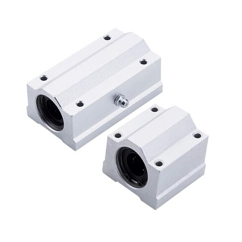قطعتان من شرائح المحمل الخطي، موديل SCS6UU-SCS12UU، الطول 6-12 مم، تستخدم بشكل أساسي لأجزاء CNC، الطابعة ثلاثية الأبعاد، أدوات الآلات الدقيقة (6 مم) in Kuwait