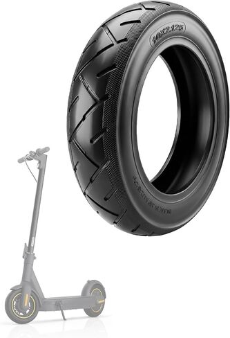 10x2.125/10X2 Inch Electric Scooter Solid Tire, 50/75-6.1 Replacement Tubeless Rubber Wheels for F20/F25/F30/F40/F65/D18W/D28U/D38U Gotrax G4/XR/V2 Hiboy S2 Pro in Saudi Arabia