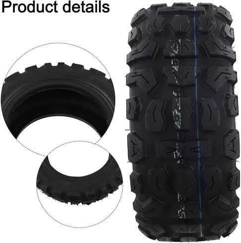 11 Inch 90/70-6 Off-Road Tubeless Tire Scooter, Rubber Tyre with Enhanced Traction Balance Car, Terrain Replacement Wheel 90 70-6 in Saudi Arabia