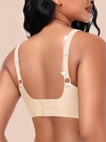 Womens Seamless Bra Wireless Full Coverage Comfy Soft Support Invisible Everyday Bra in Kuwait