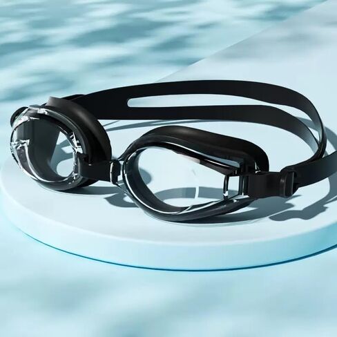Swim Goggles with Anti-Fog, Anti-UV Lenses, No Leaking, Clear Vision for Adults Men Women Youth in Saudi Arabia