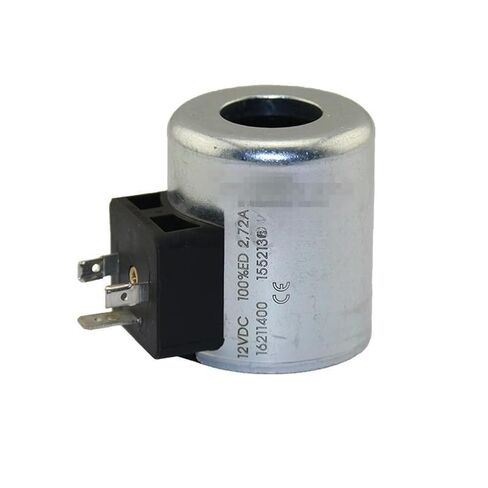 for YC85 Excavator Solenoid Valve Coil（12VDC）Three-pin Solenoid Coil 162 Excavator Parts in Saudi Arabia