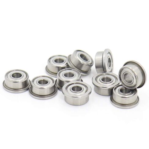 Flanged Bearings 10PC SF693ZZ Flange Deep Groove Ball Bearing 3x8x4mm Double Shielded Stainless Steel Flanged Ball Bearings SF693Z SF693-2Z SF693 Z ZZ Industrial Products in Kuwait
