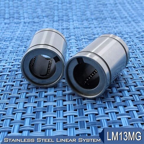 Linear Bearing LM13MG LMS13UU Linear Ball Bearings 1 PC Stainless Steel Resin Retainer Linear Bushing Shaft 13MM LMS13 MG Bearing 13x23x32mm Linear Ball Bearings in Kuwait