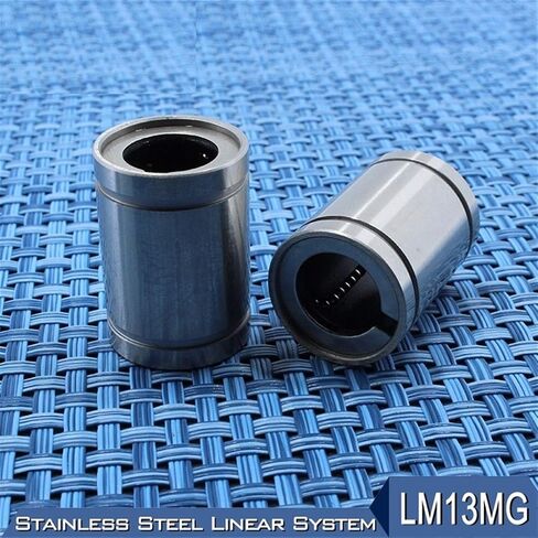 Linear Bearing LM13MG LMS13UU Linear Ball Bearings 1 PC Stainless Steel Resin Retainer Linear Bushing Shaft 13MM LMS13 MG Bearing 13x23x32mm Linear Ball Bearings in Kuwait