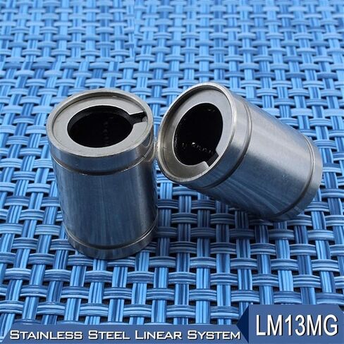 Linear Bearing LM13MG LMS13UU Linear Ball Bearings 1 PC Stainless Steel Resin Retainer Linear Bushing Shaft 13MM LMS13 MG Bearing 13x23x32mm Linear Ball Bearings in Kuwait