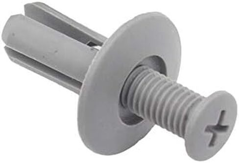 50PCS Universal Purpose Push in 8mm Trim Panel Hood Fixed Expansion Retainer Fastener Rivet Plastic in Kuwait