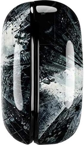 ملصق صوتي من Skinit متوافق مع Samsung Galaxy Buds Pro - تصميم مرخص رسميًا من Warner Bros Batman Dark Knight Rises in Kuwait