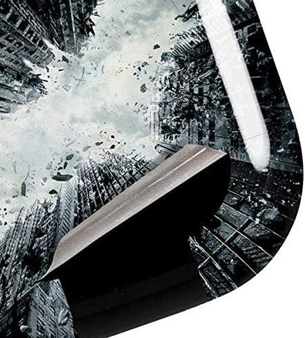 ملصق صوتي من Skinit متوافق مع Samsung Galaxy Buds Pro - تصميم مرخص رسميًا من Warner Bros Batman Dark Knight Rises in Kuwait