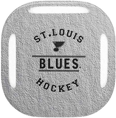 Skinit Decal Audio Skin Compatible with Samsung Galaxy Buds Pro - Officially Licensed NHL St. Louis Blues Black Text Design in Kuwait