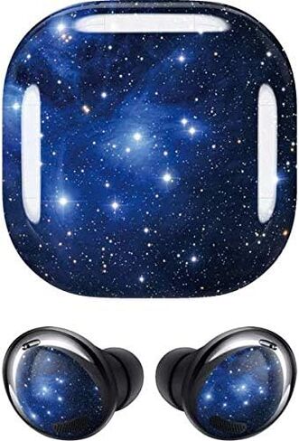 Skinit Decal Audio Skin Compatible with Samsung Galaxy Buds Pro - Officially Licensed StockTrek Galaxy Art The Pleiades Design in Kuwait