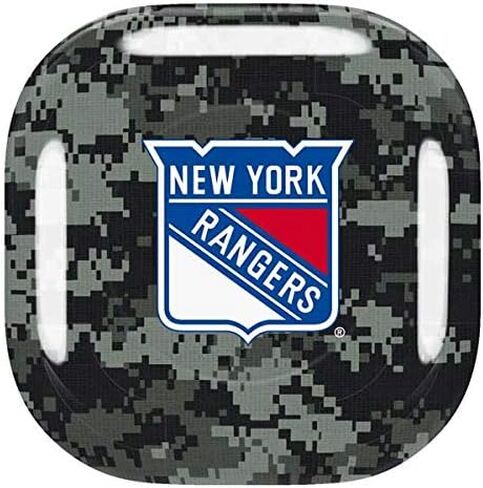 Skinit Decal Audio Skin Compatible with Samsung Galaxy Buds Pro - Officially Licensed NHL New York Rangers Camo Design in Kuwait