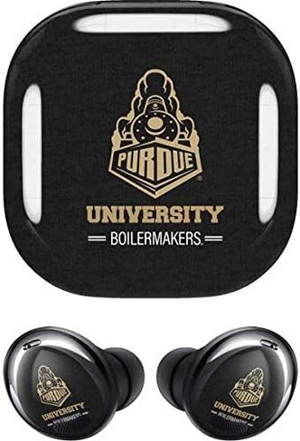 Skinit Decal Audio Skin Compatible with Samsung Galaxy Buds Pro - Officially Licensed Purdue University Boilermakers Signature Logo Design in Kuwait