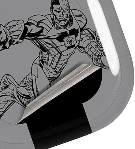 غلاف صوتي من Skinit متوافق مع Samsung Galaxy Buds Pro - تصميم Warner Bros Cyborg Comic Pop المرخص رسميًا in Kuwait