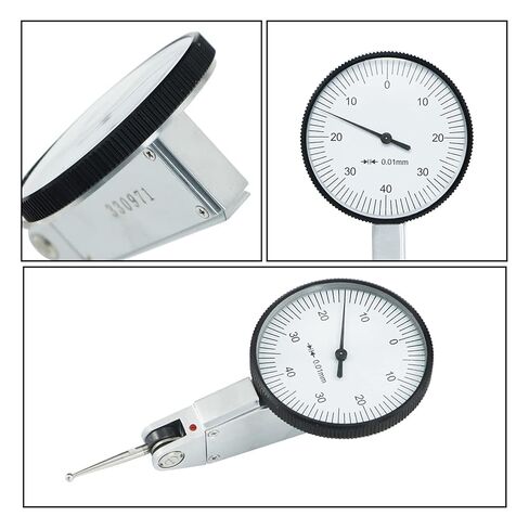 Dial Indicator, 0-0.8mm Lever Dial Test Indicator Precision Dial Indicator 0-0.8 Dial Test Indicator Gauge in Kuwait