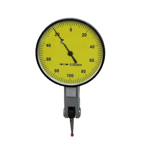 Dial Indicator, 0-0.2mm Lever Dial Indicator Gauge with Measuring Ruby Probes Dial Test Indicators Gauge Measuring Tools in Kuwait