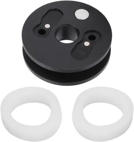 Keeper Dummy Hub - Plastic Roller Tool with Sponge Rings for Bike Maintenance & Chain Protection, Compatible with Road/Mountain Bikes (25x17x14mm)‌ in Kuwait