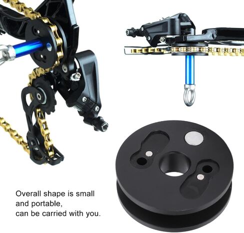 Keeper Dummy Hub - Plastic Roller Tool with Sponge Rings for Bike Maintenance & Chain Protection, Compatible with Road/Mountain Bikes (25x17x14mm)‌ in Kuwait