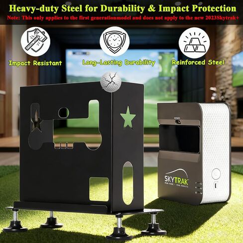 حافظة واقية معدنية لشاشة Skytrak Golf Launch، صندوق حماية مع 4 أقدام قابلة للتعديل لـ Skytrak. جهاز آمن وآمن. هدايا مثالية لمحبي الجولف in Kuwait