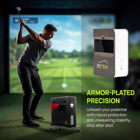حافظة واقية معدنية لشاشة Skytrak Golf Launch، صندوق حماية مع 4 أقدام قابلة للتعديل لـ Skytrak. جهاز آمن وآمن. هدايا مثالية لمحبي الجولف in Kuwait
