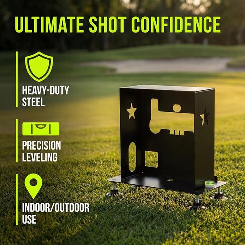 حافظة واقية معدنية لشاشة Skytrak Golf Launch، صندوق حماية مع 4 أقدام قابلة للتعديل لـ Skytrak. جهاز آمن وآمن. هدايا مثالية لمحبي الجولف in Kuwait