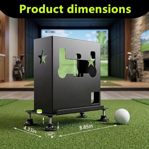 حافظة واقية معدنية لشاشة Skytrak Golf Launch، صندوق حماية مع 4 أقدام قابلة للتعديل لـ Skytrak. جهاز آمن وآمن. هدايا مثالية لمحبي الجولف in Kuwait