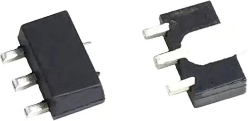 50Pcs HT7530 HT7533 HT7536 HT7550-1 HT7550-2 7533 7530 7536 7550-1-2 Trikonični Regulatorski Čip SMT SOT-89(HT7550-2) in Kuwait