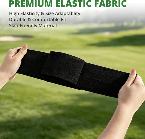 Golf Swing Arm Band, Swing Posture Fixing Golf Training aid, Tight Restraint Arm Strap Improves Swing Plane & Stability, Unisex Golf Gear for Novice Indoor & Outdoor Training in Kuwait