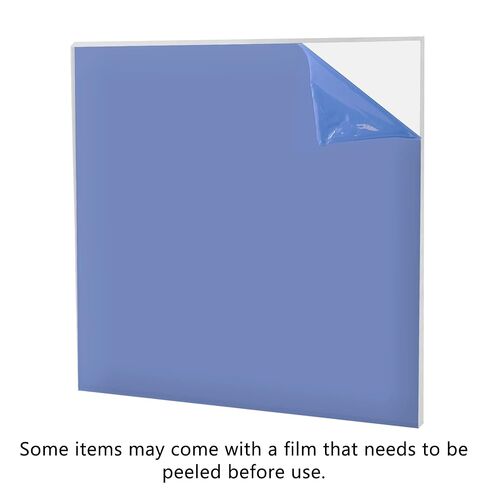 Clear Acrylic Square Blanks 27" Plexiglass DIY Project Pieces 1/16 Inch Thick Transparent Painting Tiles Retail Shops Lucite Remnants for Arts and Crafts Activities by Marketing Holders in Kuwait